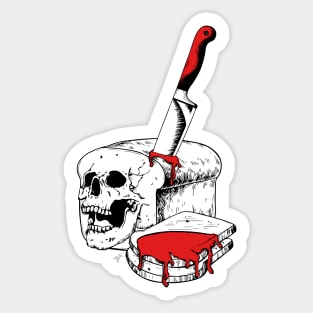 Bread will make you DEAD! Sticker